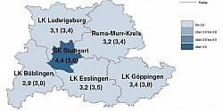 2017 11 Arbeitsmarktreport Region-Stuttgart